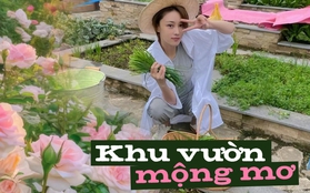 Chị đẹp xứ Trung "nổi rần rần" trên mạng xã hội nhờ tự tay vun trồng một vườn rau đẹp như truyện cổ tích