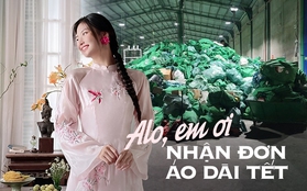 "Kiếp nạn" của hội mua hàng online: Hết Tết rồi shipper mới gọi "alo, em ơi xuống nhận đơn hàng áo dài nhé!"