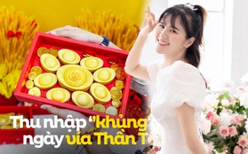 Không bán vàng, tiểu thương bán mâm cúng, bánh ngọt cũng ''trúng số'' nhờ vía Thần Tài: Kiếm đến 20 triệu đồng/ngày