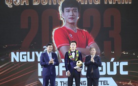 Toàn cảnh Quả bóng Vàng Việt Nam 2023: Một cầu thủ bật khóc vì xúc động