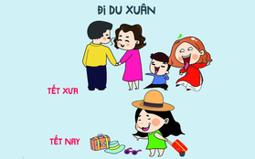 "Tháng Giêng là tháng ăn chơi": Du xuân xưa và nay khác biệt như thế nào?