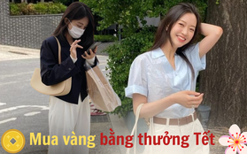 Vừa “ting ting” thưởng Tết, nơi đầu tiên tôi ghé đến chính là: Tiệm Vàng!