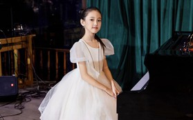 Không chỉ múa ballet, cưỡi ngựa xuất sắc, con gái Hà Kiều Anh còn "gây thương nhớ" khi biểu diễn bộ môn nghệ thuật piano