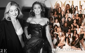 Chấn động bìa Vogue quy tụ 40 sao nữ huyền thoại thế giới: Miley Cyrus "chặt chém" siêu mẫu 3 thế hệ, Victoria Beckham bất ngờ ra rìa