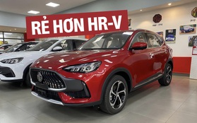 MG HS mới ra mắt đã giảm giá mạnh tại đại lý: Giá từ 650 triệu, rẻ hơn HR-V base dù ngang cỡ CR-V