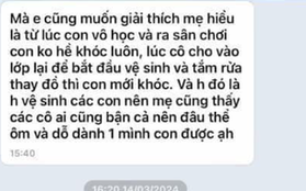 Con đi học mẫu giáo về ho, nôn ói phải nhập viện, đọc tin nhắn giữa mẹ và giáo viên, phụ huynh khuyên: Chuyển gấp!