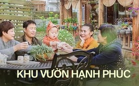 Bà mẹ trẻ tạo khu vườn hạnh phúc cho con trai để lưu giữ những khoảnh khắc đẹp nhất của tuổi thơ