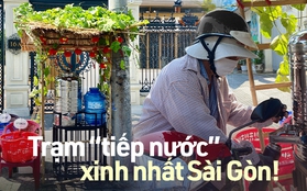 Quá trời dễ thương với trạm tiếp nước miễn phí xinh xẻo nhất Sài Gòn!