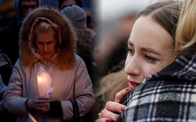 Chùm ảnh: Người dân Nga tưởng niệm hơn 130 nạn nhân vụ khủng bố và lời kể ám ảnh của người sống sót
