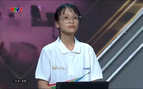 Thi đấu "cực chất", nữ sinh Hà Nội giành vòng nguyệt quế trận thi tuần cuối cùng của Olympia Quý II