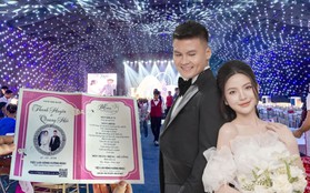 HOT: Lộ diện tiệc cưới linh đình của Quang Hải - Chu Thanh Huyền tại quê nhà cô dâu