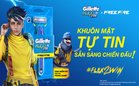 Gillette ra mắt dao cạo phiên bản Free Fire - Khuôn mặt tự tin sẵn sàng chiến đấu