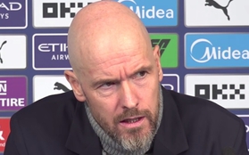 Thua Man City, HLV Erik ten Hag phát ngôn gây phẫn nộ