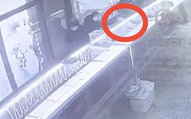 VIDEO: Nhóm cướp giơ vật giống súng uy hiếp nhân viên tiệm vàng