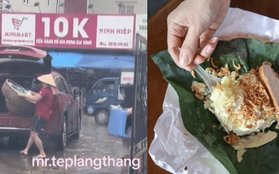 Cặp vợ chồng ngày ngày "tần tảo" chở nhau đi bán xôi ở chợ Ninh Hiệp bằng xế hộp tiền tỷ