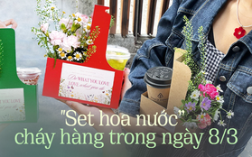 Không gì hot bằng "set hoa nước" dịp 8/3, người bán được dịp hốt bạc vì đắt như tôm tươi