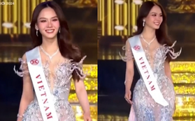 Chung kết Miss World 2024: Mai Phương khoe sắc vóc gợi cảm trong phần thi dạ hội, xuất hiện 7 giây gây sốt bên dàn đối thủ