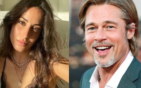 Bạn gái kém 29 tuổi xoa dịu Brad Pitt