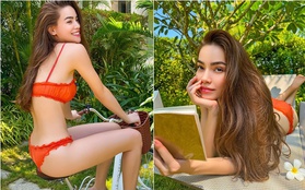 Hồ Ngọc Hà diện bikini cam rực, khoe đường cong "bỏng mắt", cư dân mạng xuýt xoa: 3 con vẫn đẹp nõn nà