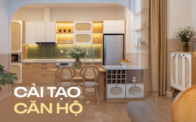 Chi 290 triệu đồng cải tạo căn hộ 10 năm tuổi ở chung cư Dream Town, Tây Mỗ: "Lột xác" thành diện mạo mới, hiệu quả đến từng góc nhỏ