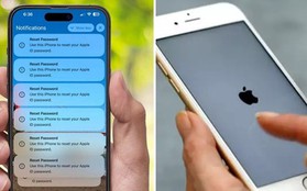 Người dùng iPhone có thể mất tài khoản khi nhận thông báo đặt lại mật khẩu Apple ID