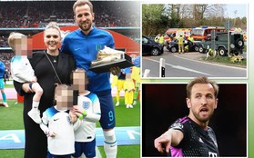 Tai nạn liên hoàn, 3 con của Harry Kane nhập viện