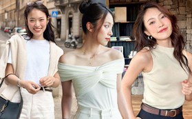 Sở hữu khối tài sản đáng ngưỡng mộ nhưng MC Khánh Vy chỉ thích diện 3 mẫu áo đơn giản
