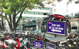 Trường đại học TP.HCM quây "bãi xe riêng" cho sinh viên nợ môn: Bức ảnh làm giảm uy tín nhà trường