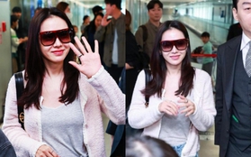 Son Ye Jin gây bão tại sân bay trong chuyến công tác nước ngoài, lộ chi tiết Hyun Bin luôn theo sát hoạt động của vợ