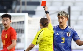“Mưa” thẻ đỏ chưa từng có ở vòng chung kết U23 châu Á 2024