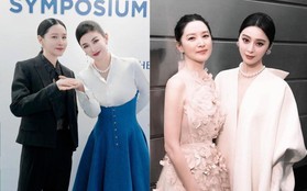 Sau màn đụng độ Phạm Băng Băng, Lee Young Ae tiếp tục chứng minh độ trẻ trung khi chung khung hình mỹ nhân Cbiz kém 9 tuổi