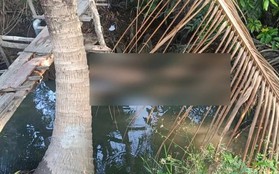 Phát hiện người đàn ông tử vong dưới kênh nước ở Long An