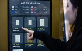 Giới trẻ Hàn Quốc "phát cuồng" với vàng: Túi tiền eo hẹp chỉ chọn vàng miếng 1 gram, đổ xô mua từ máy bán tự động thay vì đến cửa hàng