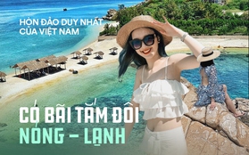 Hòn đảo duy nhất của Việt Nam có bãi tắm đôi nóng - lạnh: Cách đất liền 25km, muốn đi chỉ mất 500k nhưng buộc phải nhớ điều này