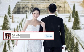 Midu bị lập group anti sau khi tung ảnh cưới với chồng doanh nhân, netizen bức xúc vì thấy như bị lừa