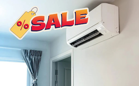 Điều hoà, máy lạnh giảm nửa giá, "rẻ hơn mong đợi" cho những ngày nắng nóng đến 40 độ