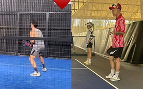 Dàn sao Việt đổ xô chơi Pickleball: Hồ Ngọc Hà - Kim Lý "trốn con" hẹn hò, 2 cặp đôi bị tóm dính trên sân bóng