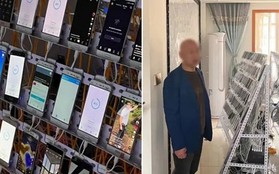 Một TikToker bị bắt vì dùng 4.600 chiếc điện thoại để tạo lượt xem livestream ảo