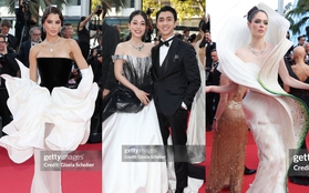 Thảm đỏ Cannes ngày 11: Bình An - Phương Nga lần đầu đổ bộ, đỉnh nhất là siêu mẫu Coco Rocha và Á hậu Hoàn vũ!