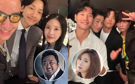 Hôn lễ Ma Dong Seok (Train To Busan) hóa lễ trao giải: BoA - Bi Rain sáng bừng, Kim Jong Kook và dàn tài tử hạng A góp vui