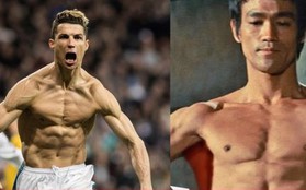 Khổ luyện theo cách khác nhau, Ronaldo và Lý Tiểu Long có chung kết quả