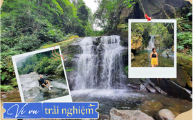 Một cung đường cách Hà Nội hơn 100km, giới trẻ đua nhau trekking: Cái tên "đáng sợ" nhưng cảnh quan tuyệt mỹ, mùa hè tắm thác, thu ngắm lá phong bay như phim Hàn Quốc