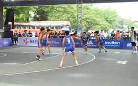 Dàn sao bóng rổ quy tụ tranh tài tại giải 3x3 Hanoi Open Cup 2024
