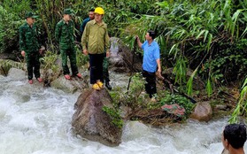 Lai Châu: 3 người bị lũ cuốn khi qua suối, một người mất tích