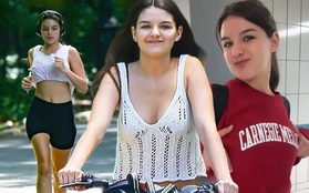 Cuộc sống trước thềm vào đại học của Suri Cruise: Sáng di chuyển bằng xe đạp công cộng, chiều đến chạy bộ ở công viên