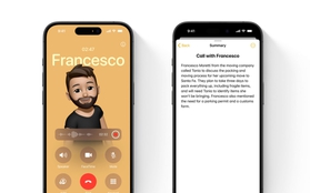 iPhone đã cho ghi âm cuộc gọi và chuyển thẳng thành văn bản tóm tắt, nhưng chưa hỗ trợ tiếng Việt