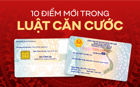 [Infographic] 10 điểm mới của Luật Căn cước có hiệu lực từ ngày 01/7