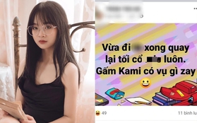 Gấm Kami công khai người yêu, tung cả clip có cảnh “tình cảm”