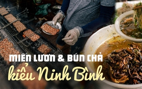 Ăn gì ở Ninh Bình? Ghé hàng miến lươn nức tiếng tuổi đời hơn nửa thế kỷ, thưởng thức bún chả vuông tại quán ngày bán "sương sương" 700 suất