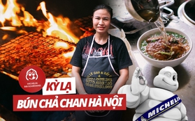 Cận cảnh hàng bún chả chan bí ẩn nhất Michelin Việt Nam 2024: Hương vị ngon hơn mong đợi, vừa lọt top đã hết sạch thức ăn
